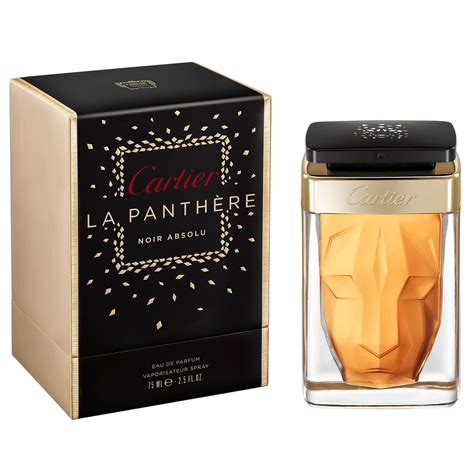 cartier la panthere noir absolu price|panthere perfume by cartier.